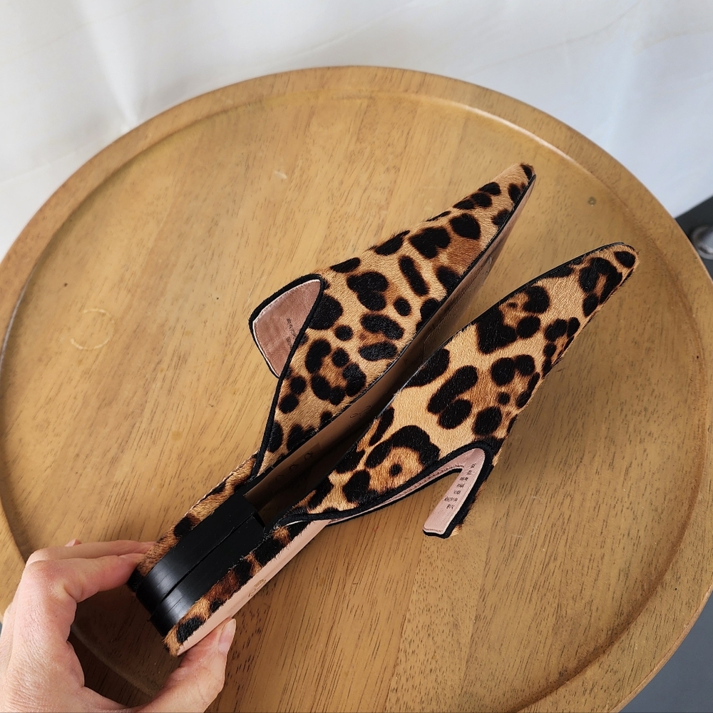 J. Crew Leopard Print Women's Mules - Picture 12 of 12